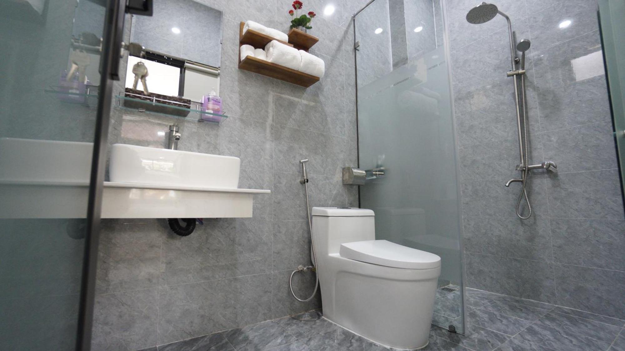 Lena Homestay & Villa Донгхой Экстерьер фото